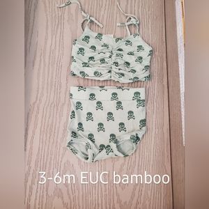 Kate Quinn Tie Rouched Retro Sunsuit